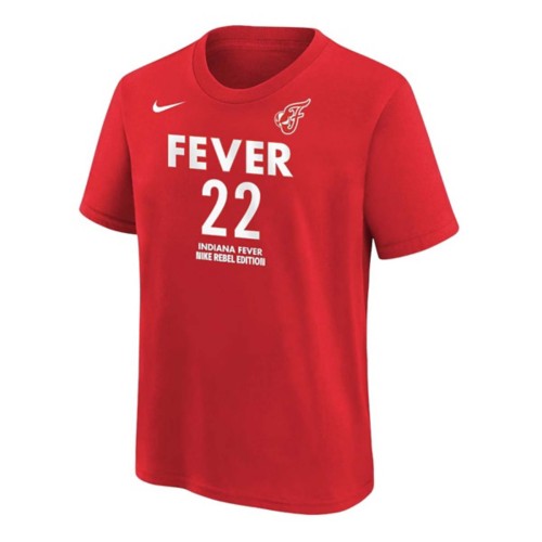 Nike Kids' Indiana Fever Caitlin Clark #22 Rebel Edition Name & Number T-Shirt