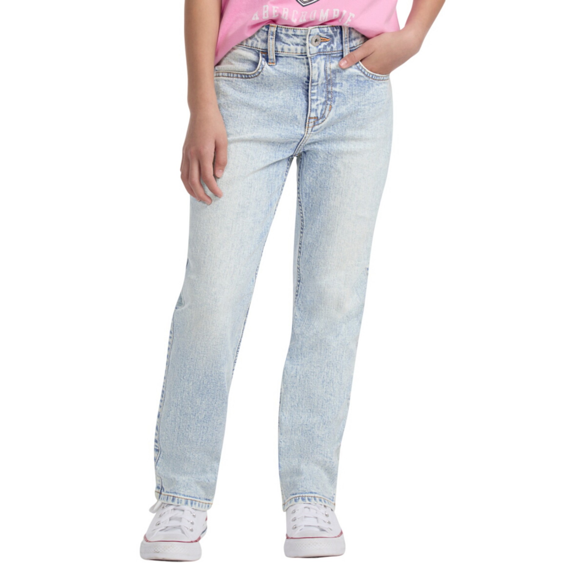 Girls' abercrombie kids Essential Wide Leg Pants