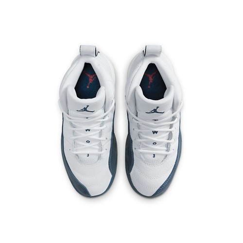 Little Kids' Air Jordan 12 Retro "French Blue" Sneakers