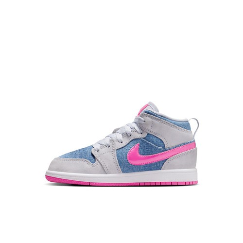 Little Kids' Jordan 1 Mid SE Shoes