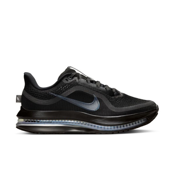 Women's Nike Pegasus Premium Running Shoes 9 Regular Black/Black-Metallic Silver