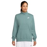 Women's Nike Club Fleece Long Sleeve 1/4 Zip - Thumbnail 1 of 5
