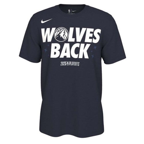 Nike Minnesota Timberwolves 2025 Playoff Mantra T-Shirt