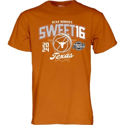 Blue 84 Texas Longhorns 2024 Women's March Madness Sweet 16 T-Shirt
