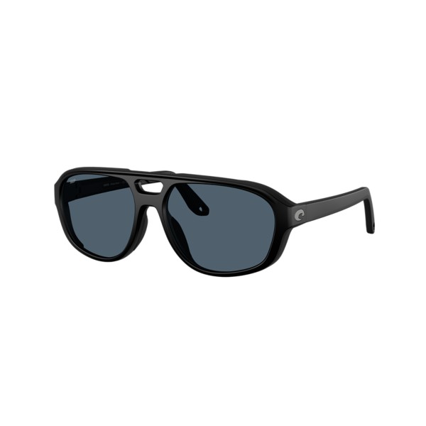 Men's Costa Del Mar Street Heat Polarized Sunglasses Matte Black/Gray 580 Polycarbonate