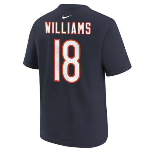 Nike Kids' Chicago Bears Caleb Williams #18 Draft Name & Number T-Shirt