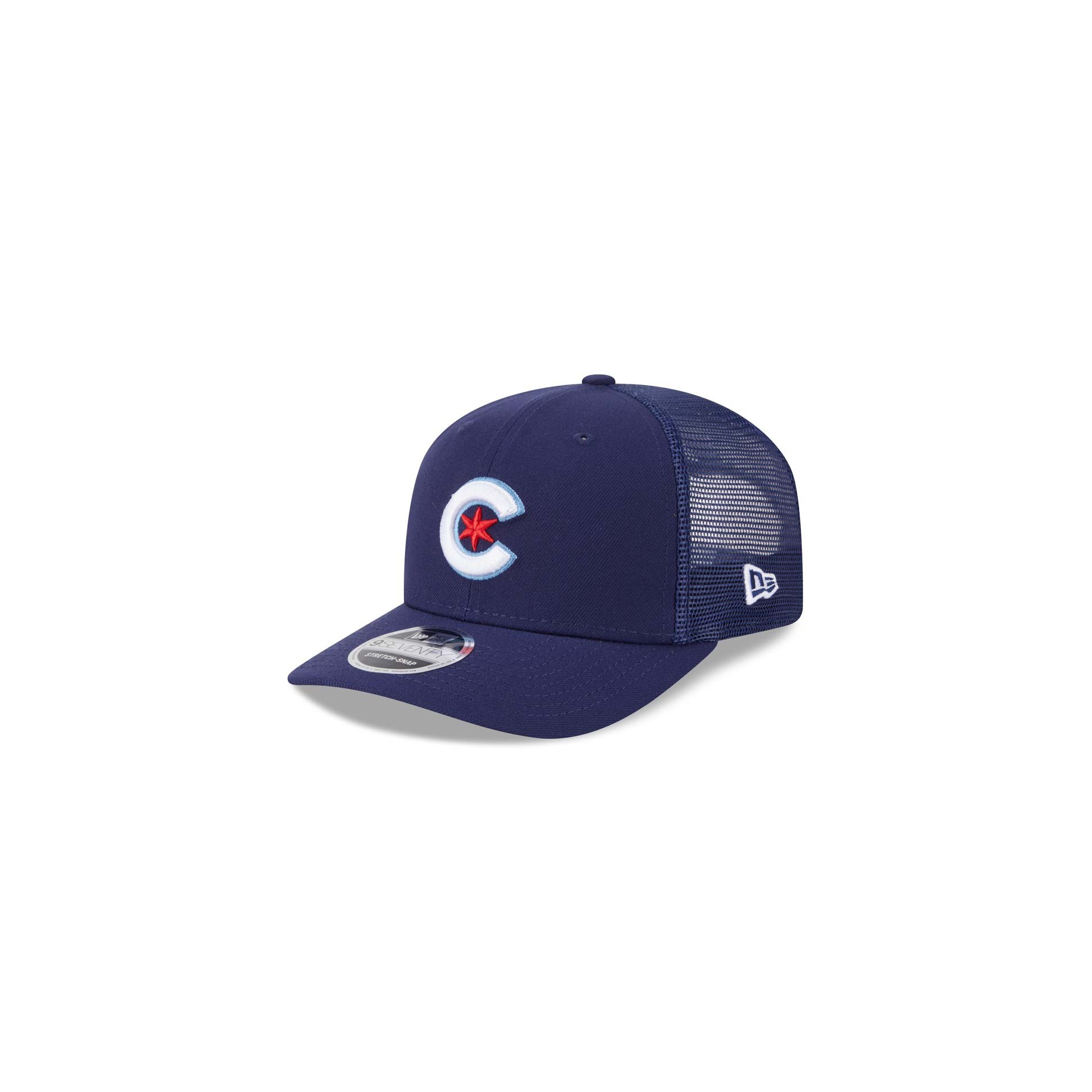 New Era Chicago Cubs Golfer Text Adjustable Hat