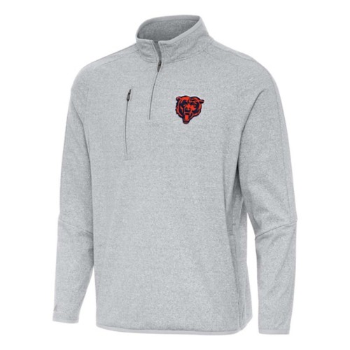 Antigua Chicago Bears Certain Bear Head 1/4 Zip | SCHEELS.com Antigua Chicago Bears Certain Bear Head 1/4 Zip | SCHEELS.com