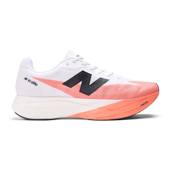Men's New Balance FuelCell SuperComp Elite v5 Running Shoes 11 Regular Urgent Red/White/Black