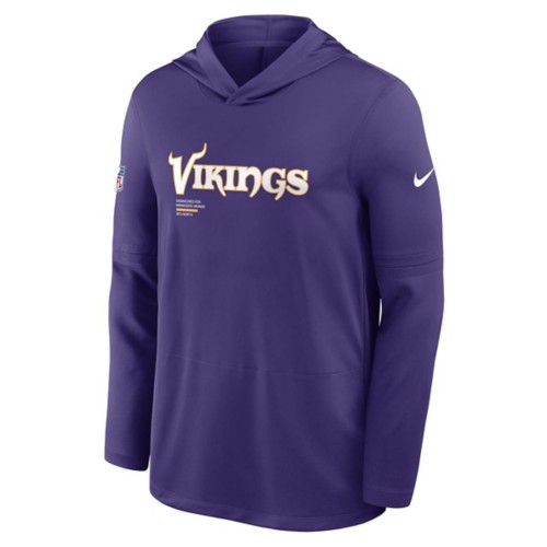 Nike Minnesota Vikings 2025 Sideline Lighweight Hoodie
