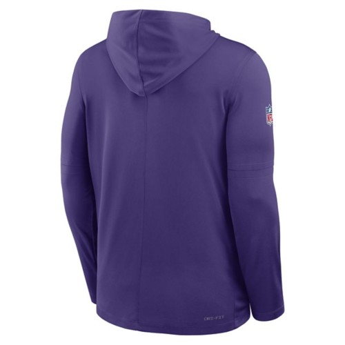 Nike Minnesota Vikings 2025 Sideline Lighweight Hoodie