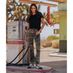 Women's KUT from the Kloth Kelsey Camo Flare Jeans - Thumbnail 5 of 5