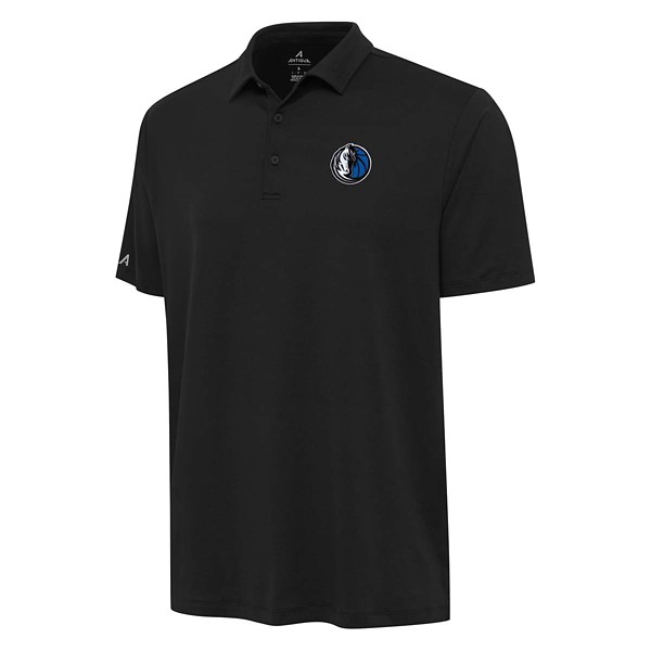 Dallas Mavericks Reprocess Antigua Polo Small Black