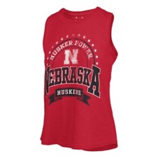 Chicka-D Women's Nebraska Cornhuskers Sophmore Swing Tank
