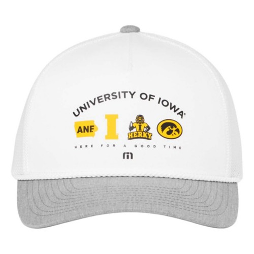 TravisMathew Iowa Hawkeyes Defensive Line Adjustable Hat