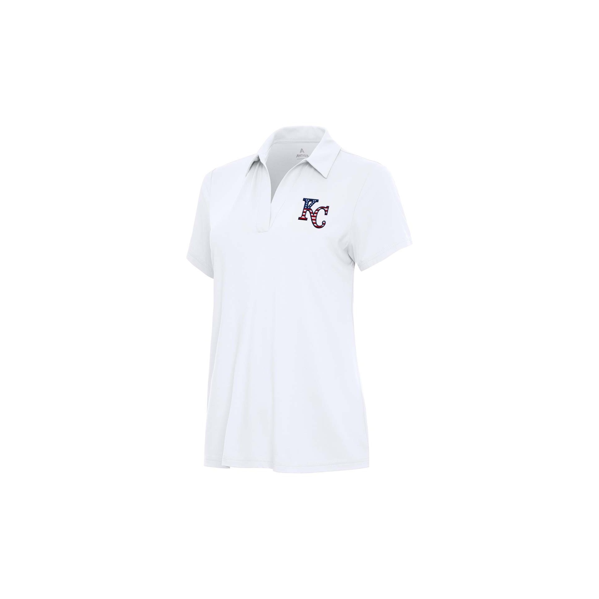 Antigua Kansas City Royals Americana Spikes Hooded 1/4 Zip