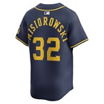 Nike Milwaukee Brewers Jacob Misiorowski #32 Alternate Limited Jersey - Thumbnail 2 of 3