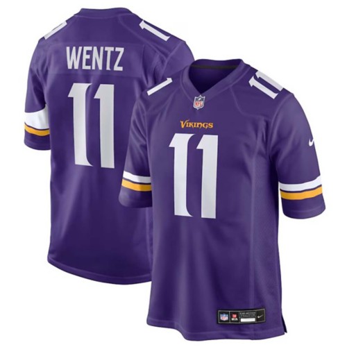 Nike Minnesota Vikings Carson Wentz #11 Game Jersey - Primary Image