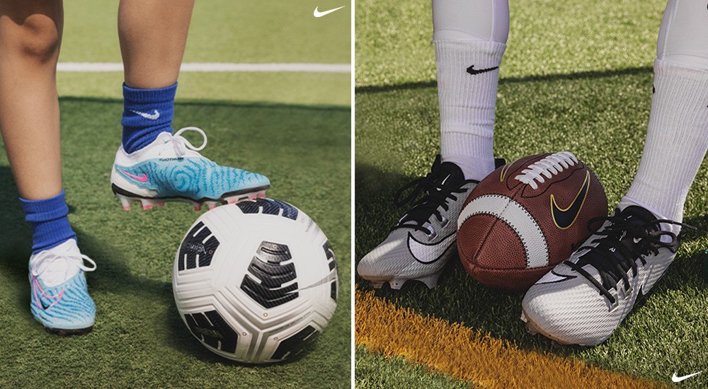 Soccer vs. Football Cleats What s the Difference