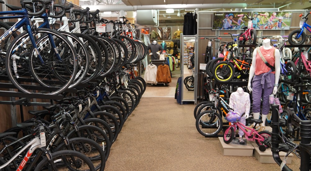 Scheels bike repair shop