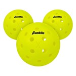 Franklin Sports X-40 Outdoor Pickleball Balls - 3 Pack - Thumbnail 1 of 9