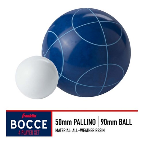 Franklin Sports Red, White & Blue Bocce Set