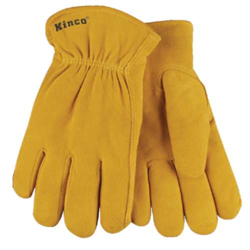 Men's Kinco Lined Split Deern Leather Gloves