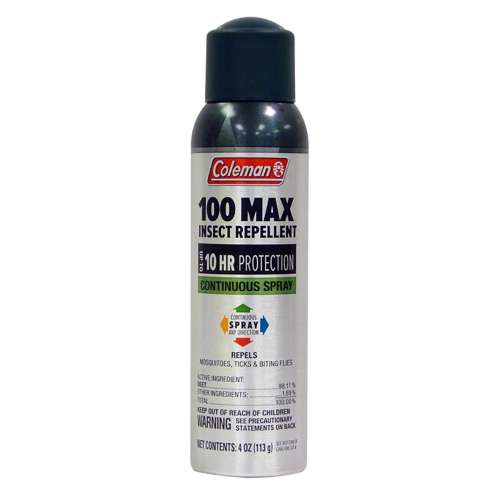 Coleman 100% Deet Continuous Spray Insect Repellent
