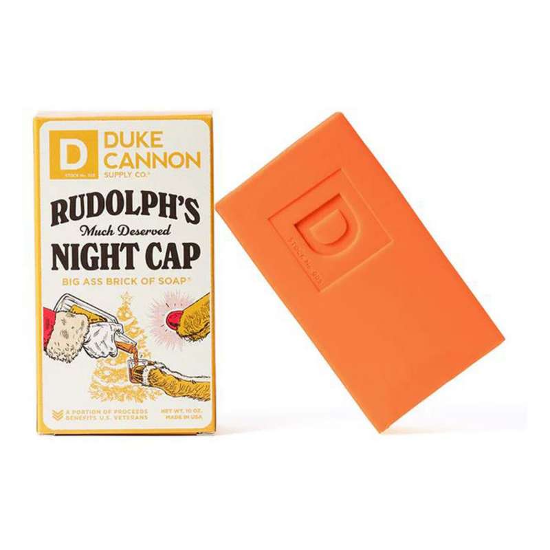Men's Duke Cannon Rudolph's Much Deserved Night Cap beani Soap | Dolce &  Gabbana peacock-print velvet baseball cap beani | Gottliebpaludan Sneakers  Sale Online