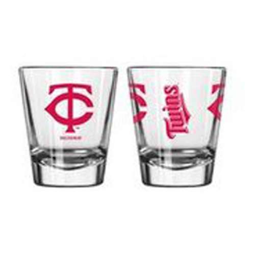 Logo Brands Minnesota Twins 2oz. Gameday Shot Glass