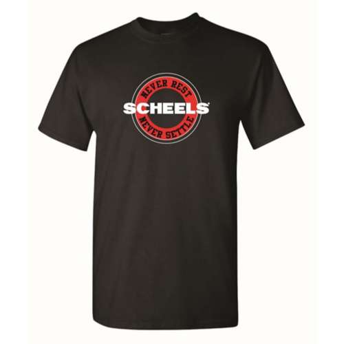 Decom Scheels Never Rest Never Settle T-Shirt