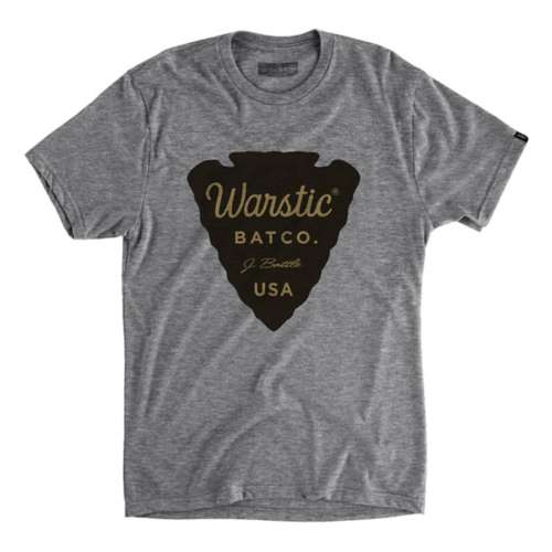 Men's Warstic Arrowhead Baseball T-Shirt