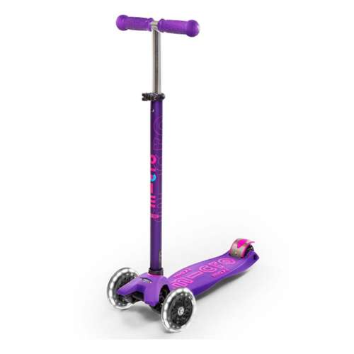 Kids' Micro Kickboard Maxi Deluxe LED Scooters Scooters