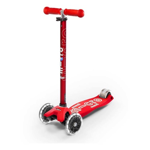 Kids' Micro Kickboard Maxi Deluxe LED Scooters