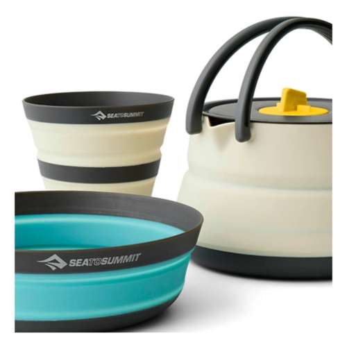 Sea To Summit Frontier Ultralight Collapsible Kettle Cook Set with Cup & bowl