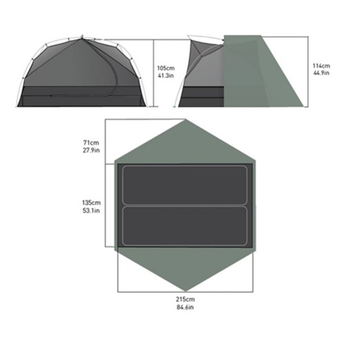 Sea To Summit Ikos 2 Person Lightweight Tent - Primary Image