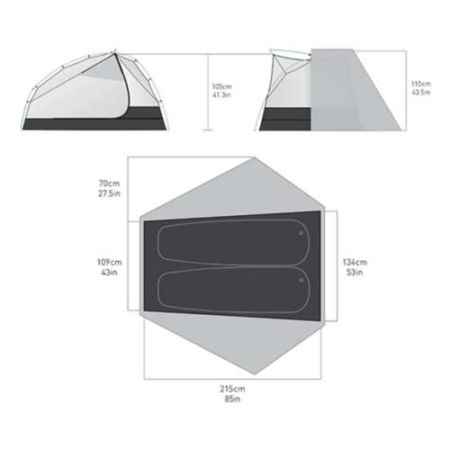Sea To Summit Telos Plus Freestanding 3 Person Ultralight Tent