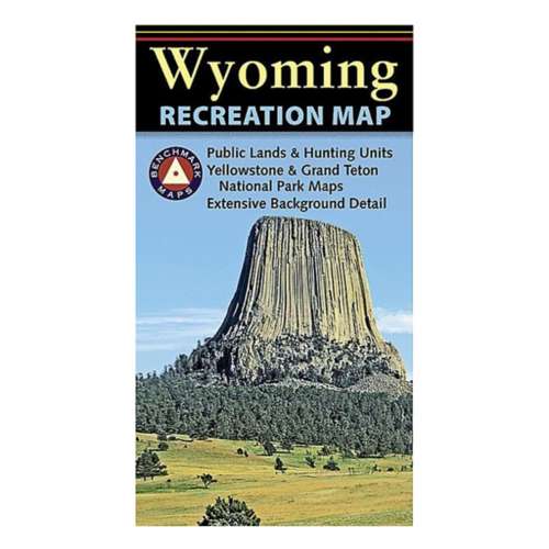 Liberty Mountain Wyoming Recreation Map