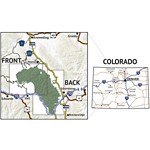 Outdoor Trail Maps Eagles Nest Wilderness Map - Thumbnail 2 of 2