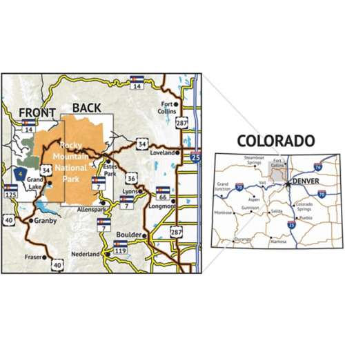 rocky mountain national park map