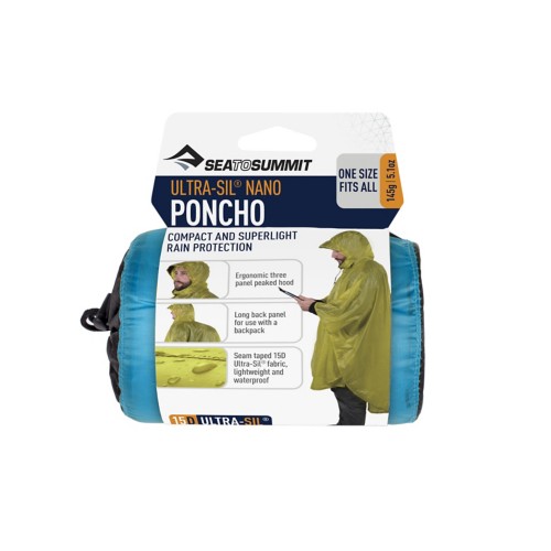 Sea To Summit Ultra-Sil Nano Poncho - Primary Image