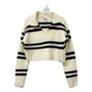 Girls' Love Daisy Polo Stripe Pullover Sweater