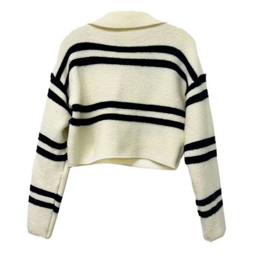 Girls' Love Daisy polo Colour Stripe Pullover Sweater