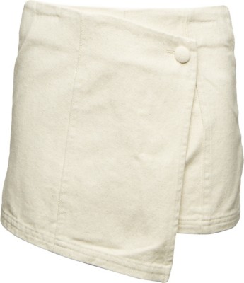 Girls' Love Daisy Denim Canvas Wrap Skirt