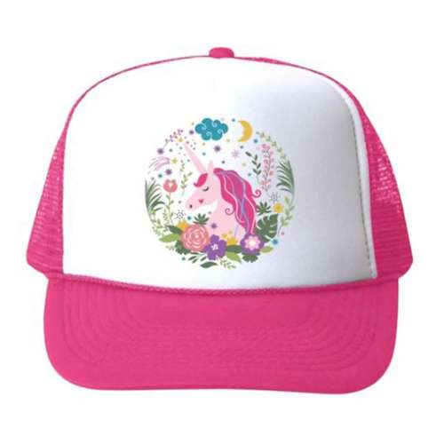 Bubu Unicorn Floral Cap
