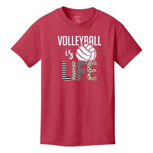 Girls' Range Volleyball Is Life T-Shirt