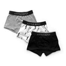 Toddler Boys' Little Bipsy Everyday Mix 3 Pack Boxer Briefs