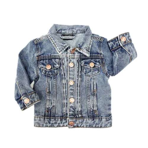 Baby Boys' Little Bipsy Classic Denim rygprint jacket