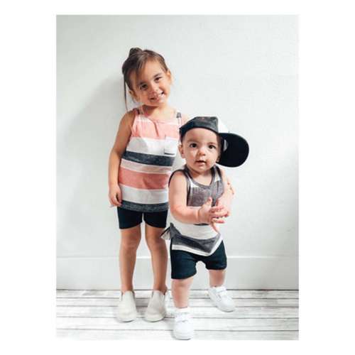 Baby Little Bipsy Washed Stripe Tank Top