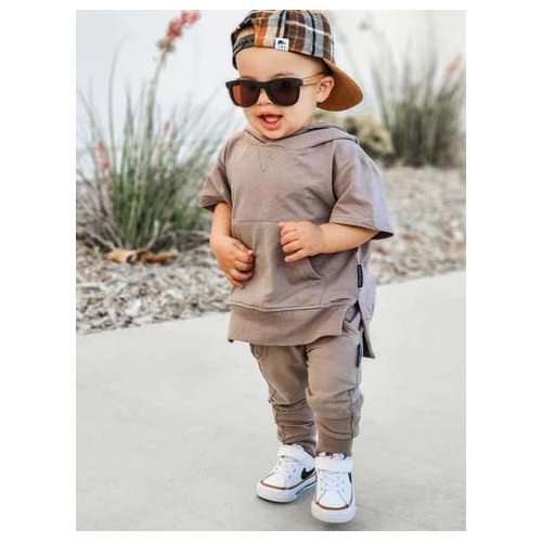 Baby Little Bipsy Conor Short Sleeve Hoodie